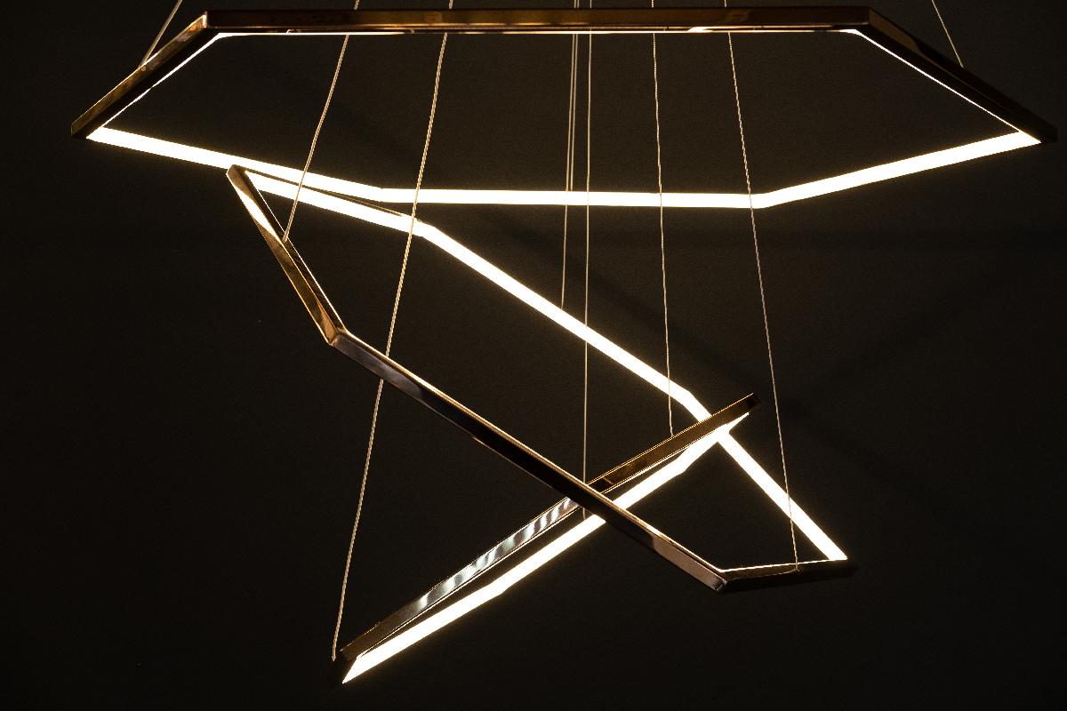 Подвесной светодиодный светильник Milosh tendence 0873CL-24PG