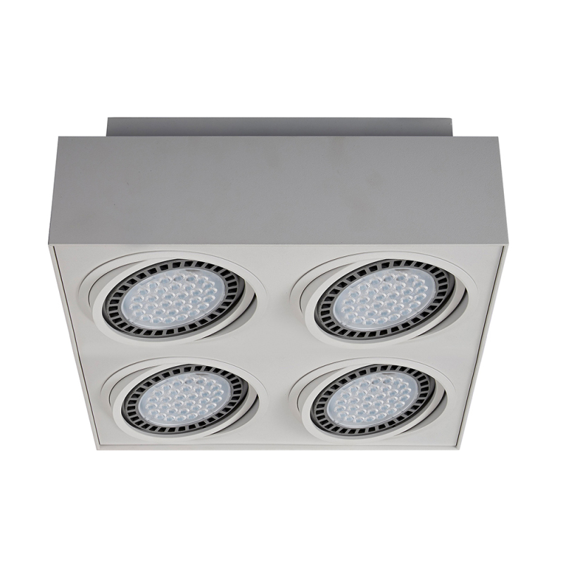 Потолочный светильник Zumaline BOXY CL 4 20076-WH