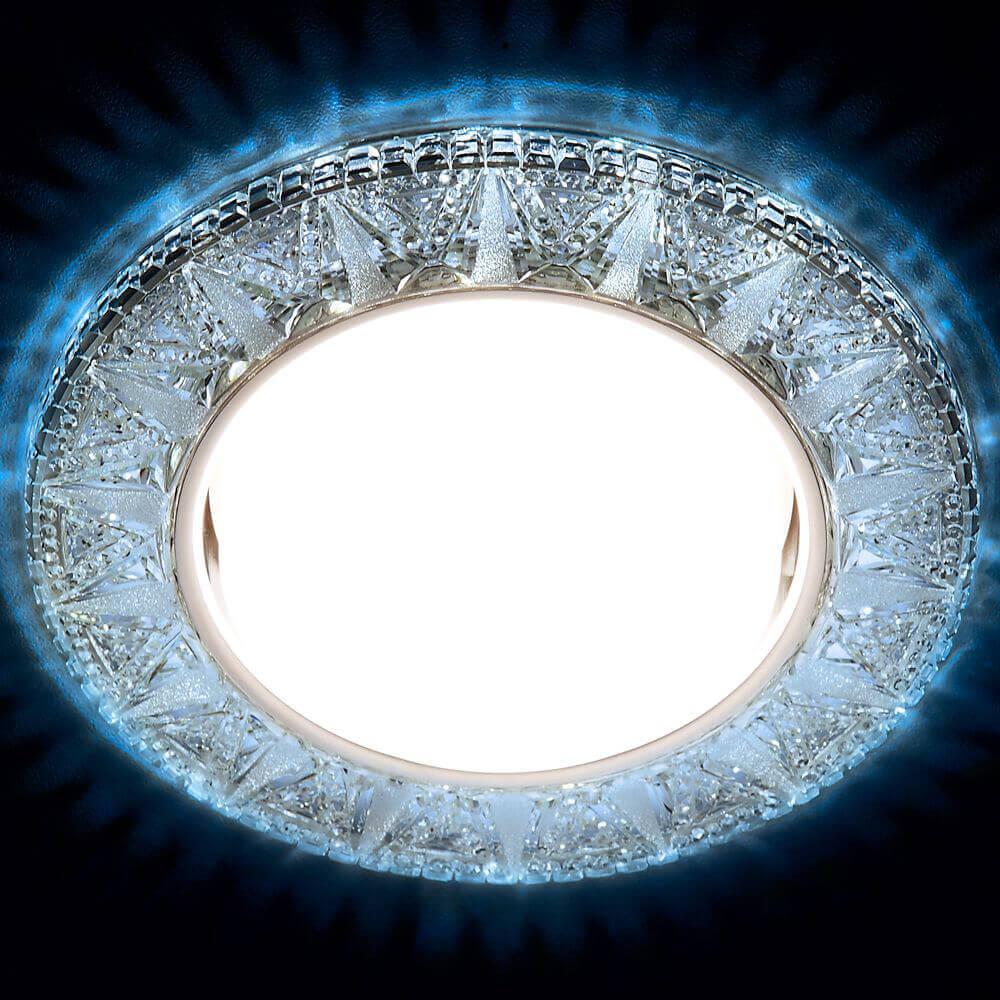 Встраиваемый светодиодный светильник Ambrella Light GX53 LED G299 CL/CLD