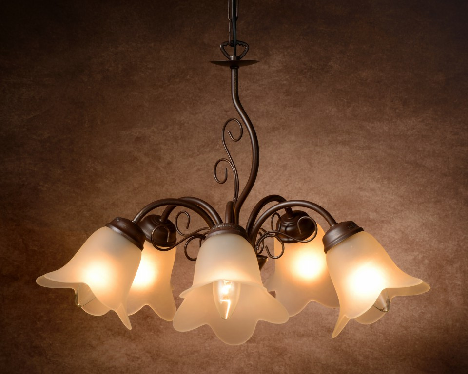 Подвесная люстра Lucide Luberon 78360/05/97