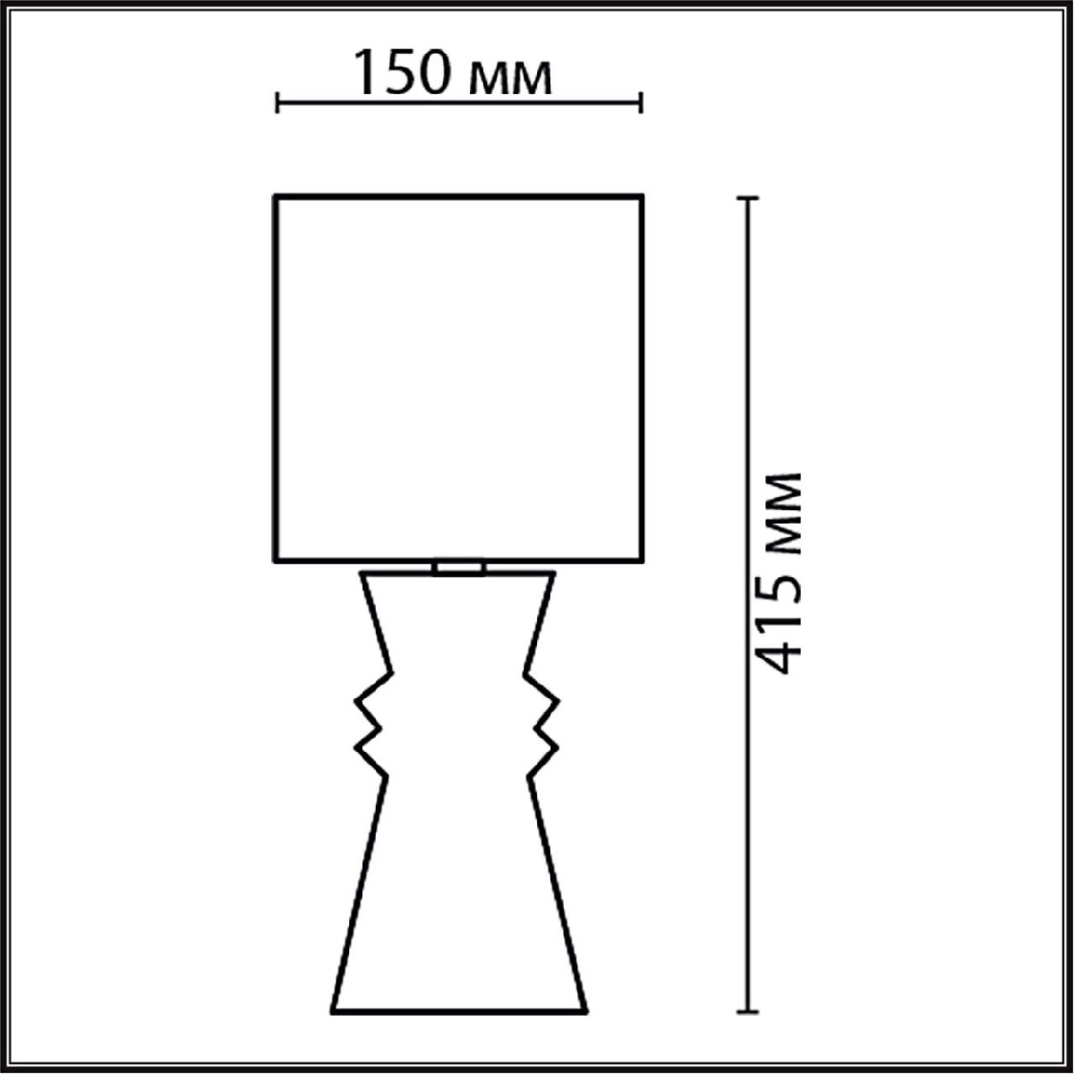 Настольная лампа Lumion Moderni Segi 8131/1T