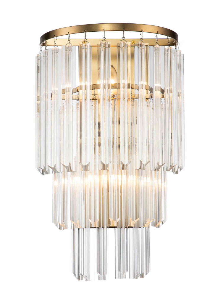 Латунное бра Moderli Ivo V7051-2W