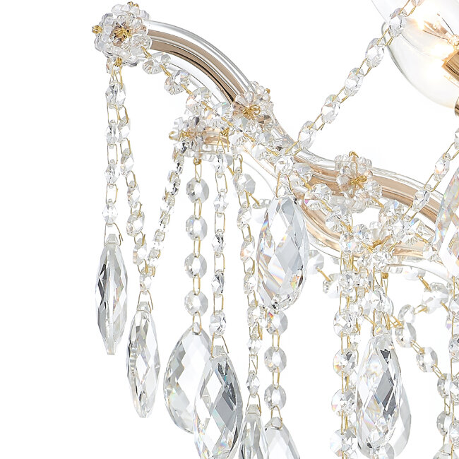 Люстра на штанге Lumien Hall Kaya LH0027/8C-FGD