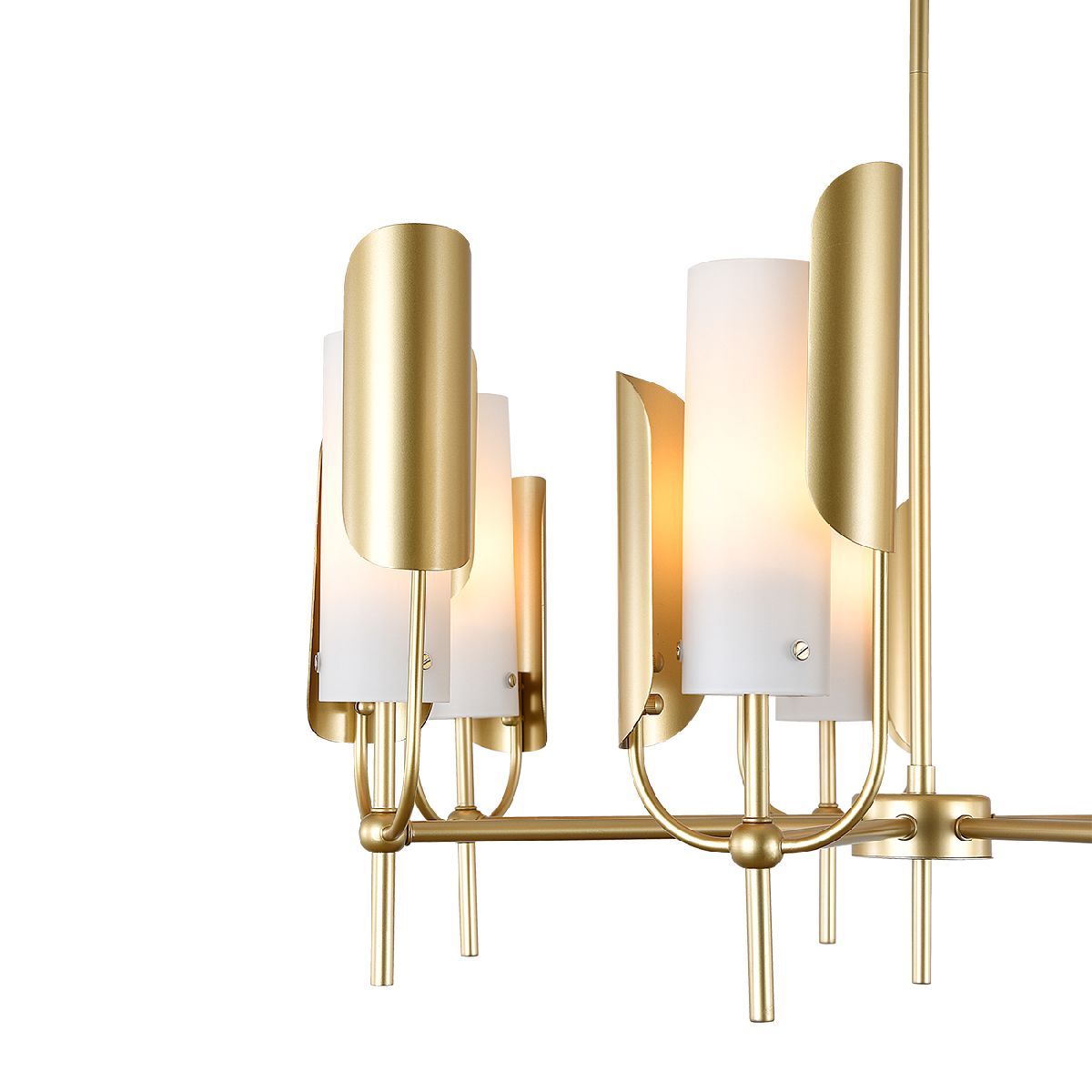 Люстра на штанге Indigo Impero 11048/7R Gold V000503