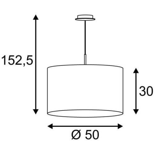 Подвесной светильник SLV Tenora CL-2 156000