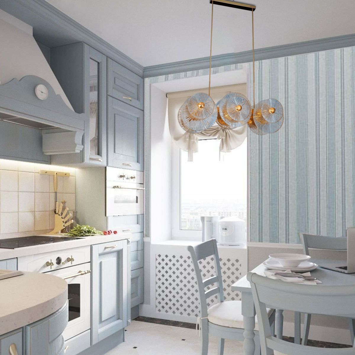 Люстра на штанге Alfa Light F4024-51