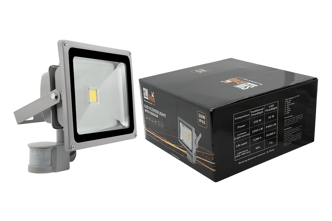 Прожектор светодиодный SWG FL-COB-30-CW-S 002278