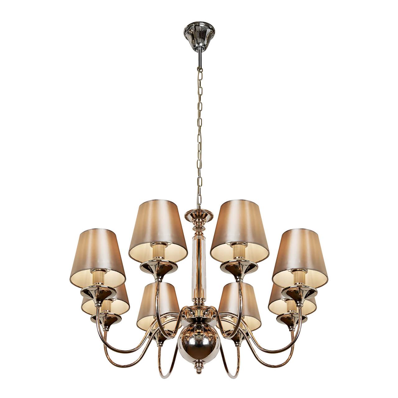 Подвесная люстра iLamp Rolling P2406-8 Nickel