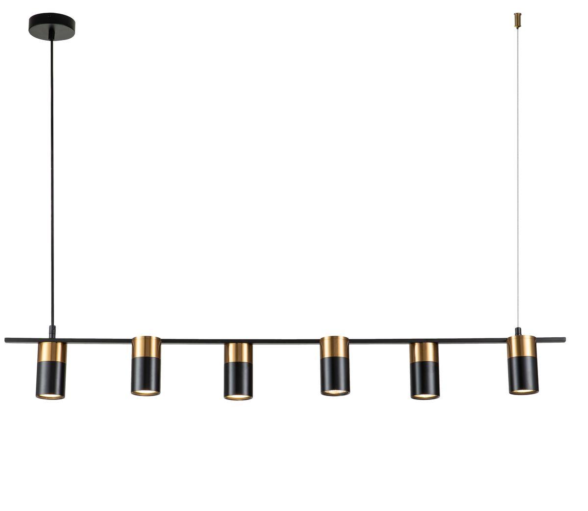 Подвесная люстра Indigo Liberta 11014/6P Black V000147