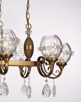 Подвесная люстра Lumien Hall Вазилие P17080/6PCC