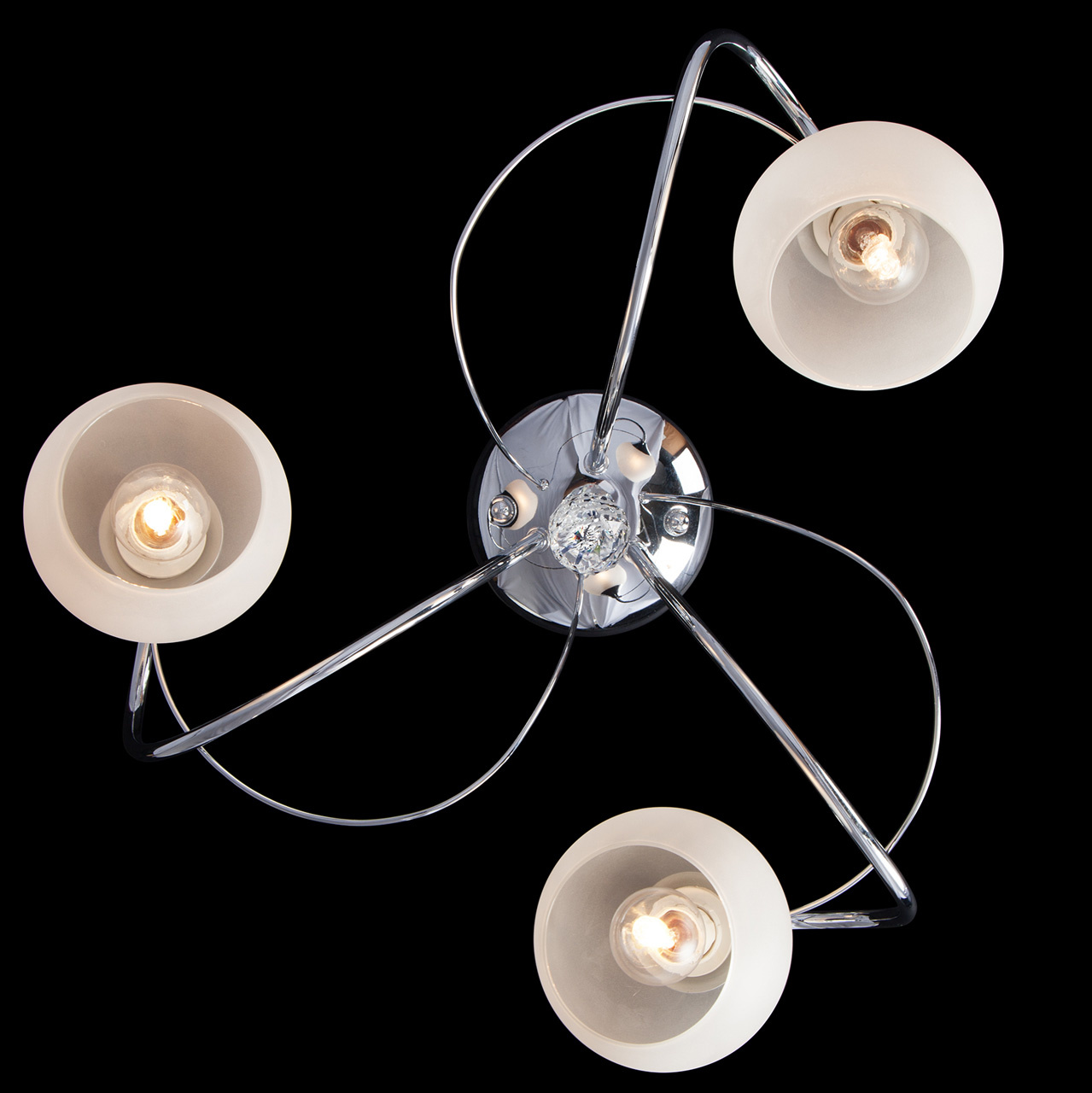 Потолочная люстра Eurosvet Коста 30102/3 хром