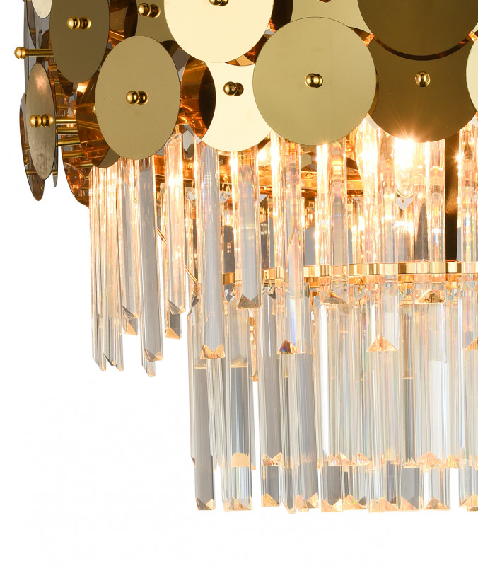 Потолочная люстра Natali Kovaltseva BEYOND 76015/10C GOLD