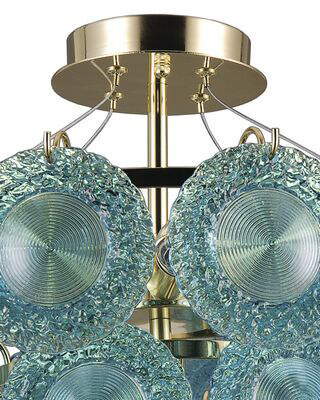 Потолочная люстра Lumien Hall Антеро 3009/5P-DGD-TRQ