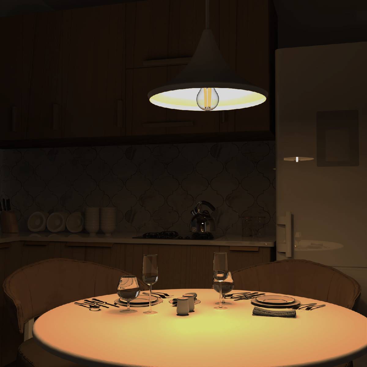 Лампа светодиодная Gauss Filament E27 26W 2700K 102902126