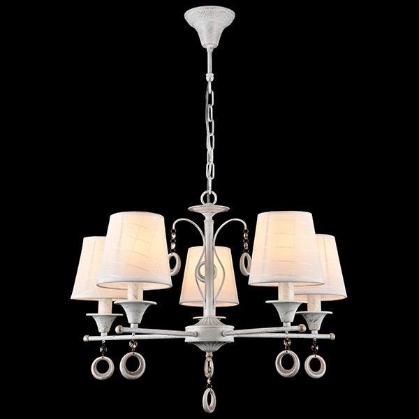 Подвесная люстра Eurosvet Селена 60028/5 белый с золотом