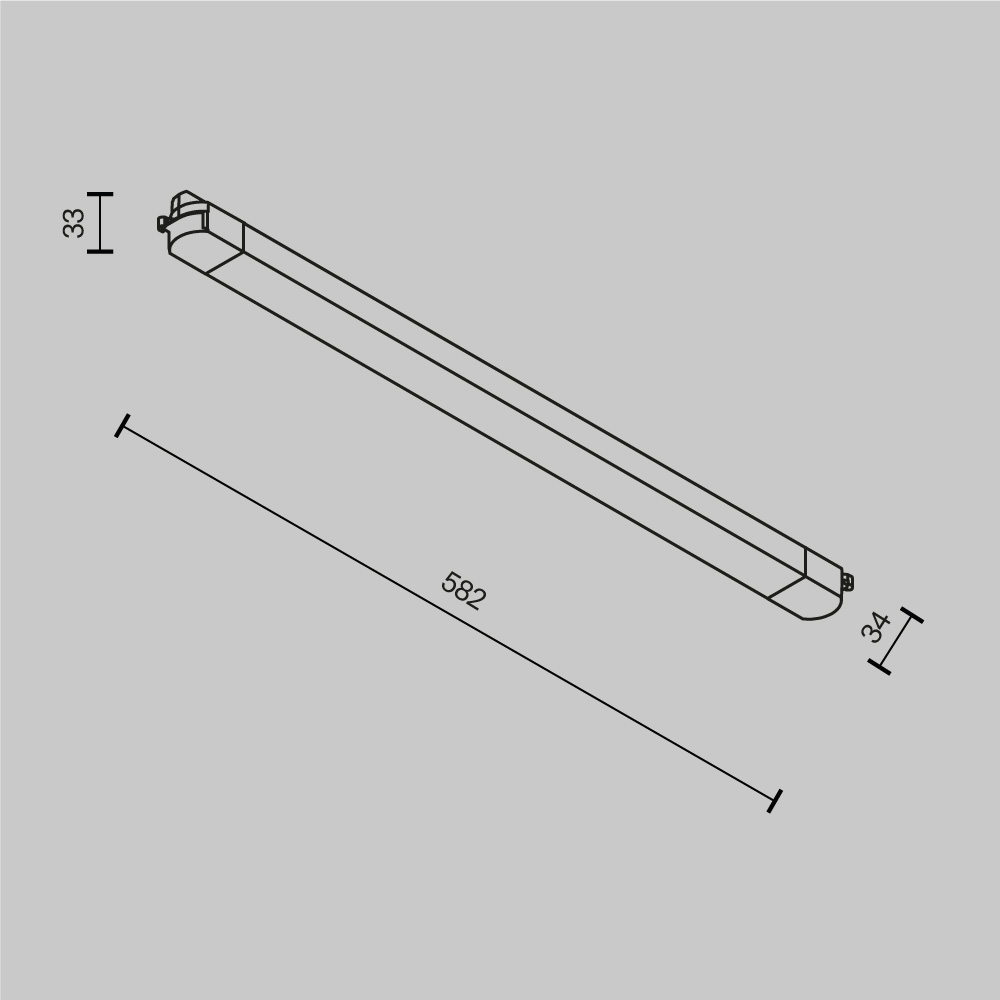 Трековый однофазный светильник Maytoni Technical Basis TR000-1-24W4K-W_1