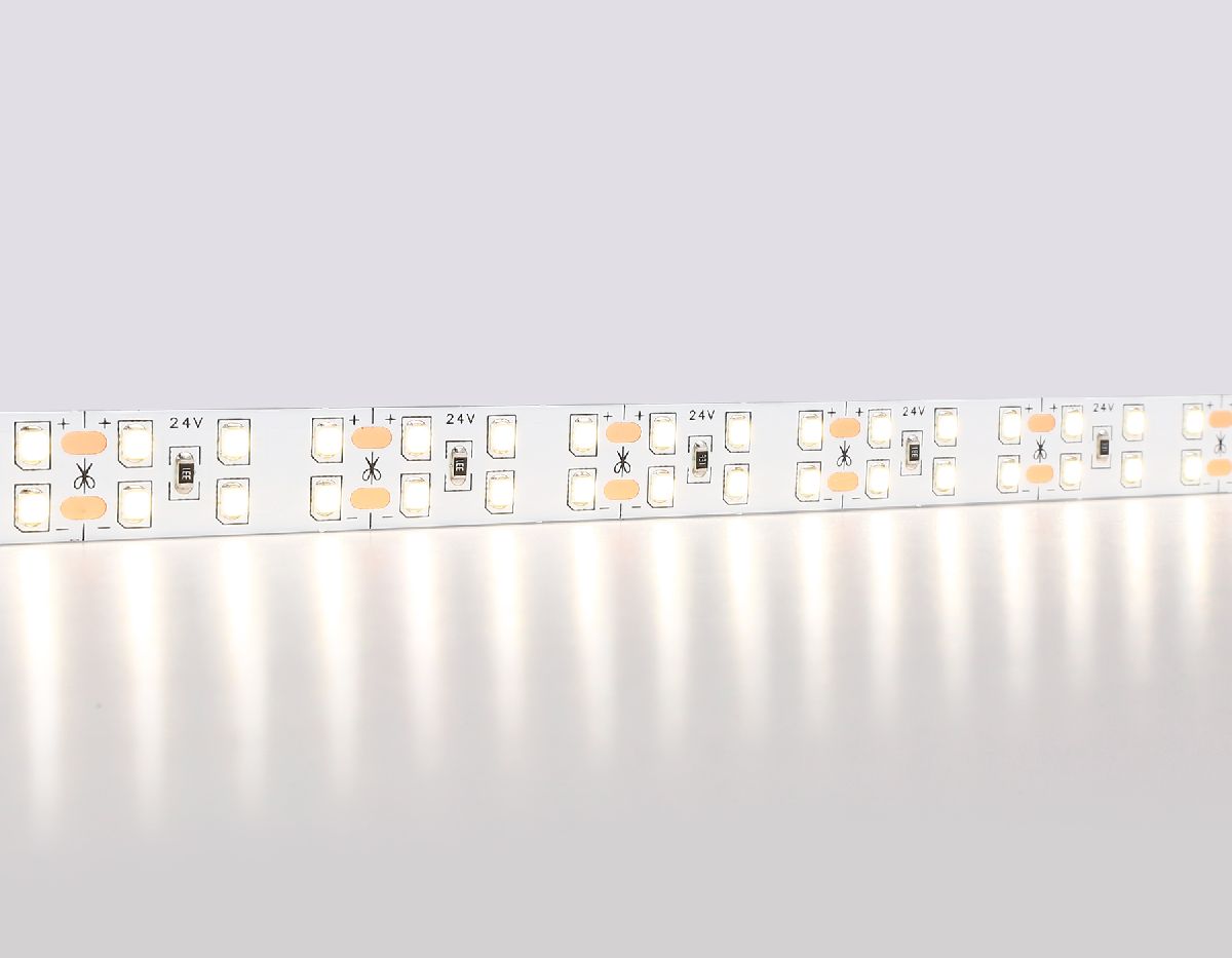 Светодиодная лента двухрядная Ambrella Light LED Strip 24В 2835 20Вт/м 4500K 5м IP20 GS3602