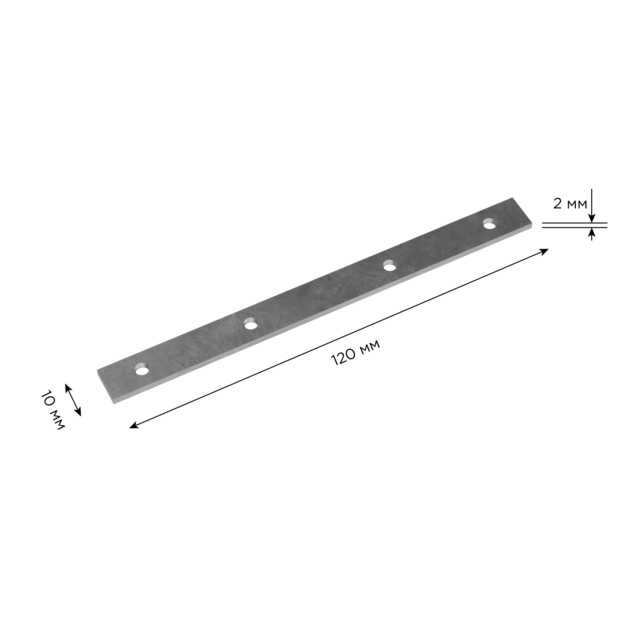Полоса для соединения алюминиевого профиля Apeyron К-08-30