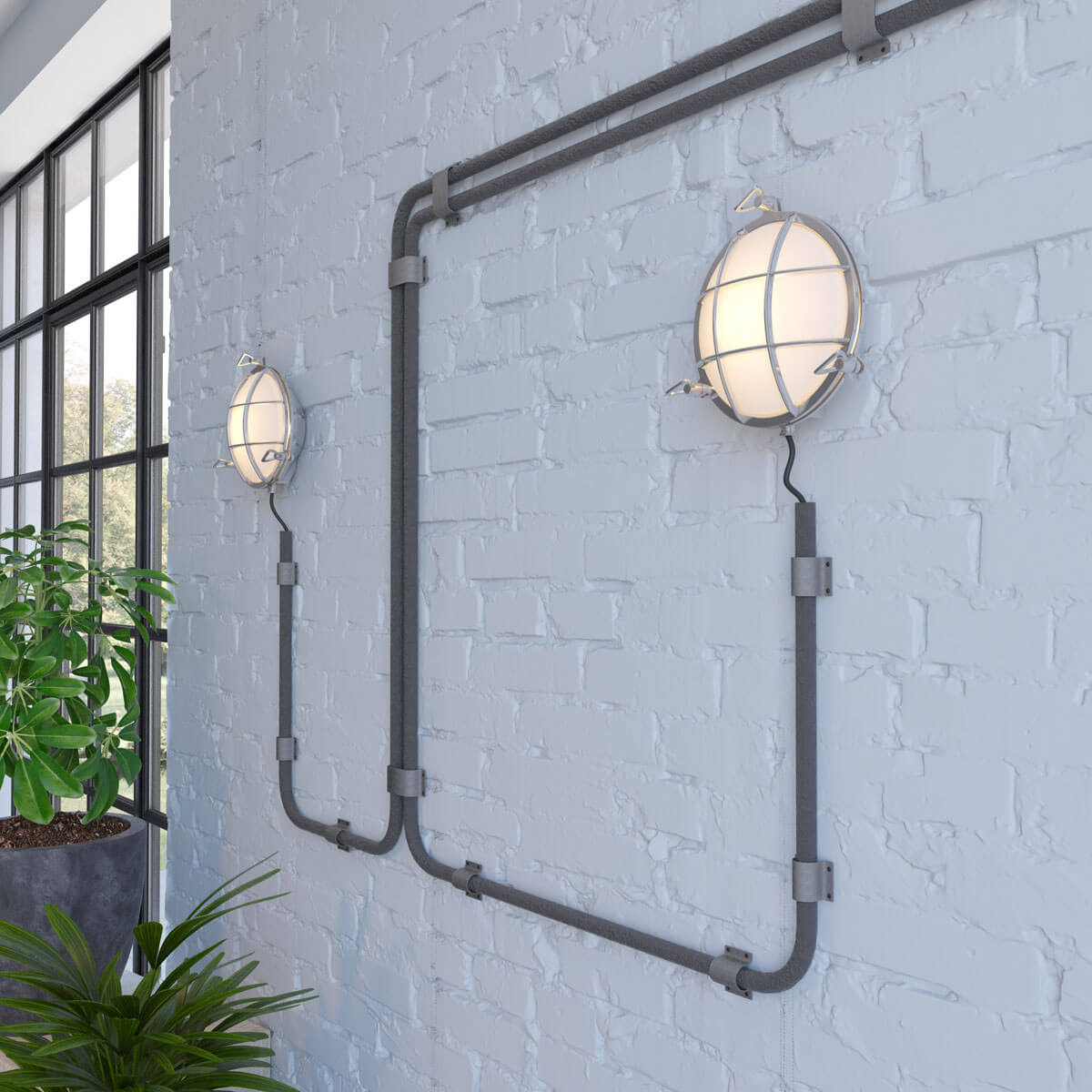 Настенный светильник Odeon Light Lofi 4130/1W