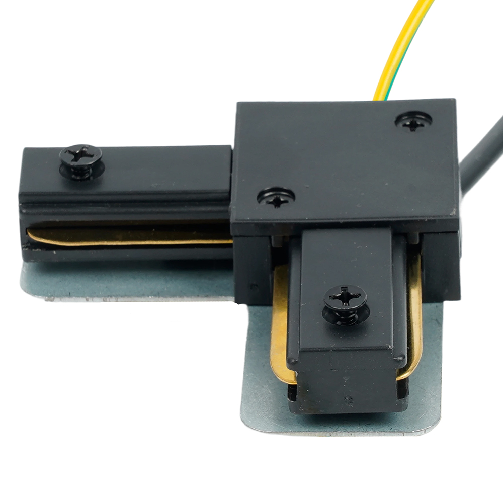 Коннектор угловой для однофазного шинопровода Feron LD1021C 52154