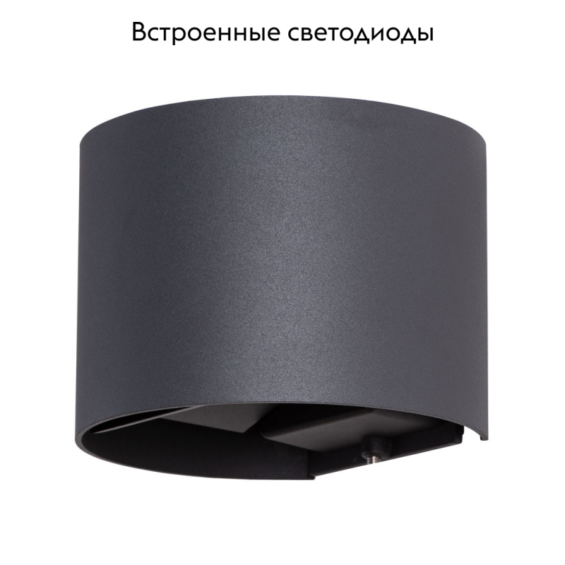 Уличный настенный светодиодный светильник Arte Lamp Rullo A1415AL-1BK