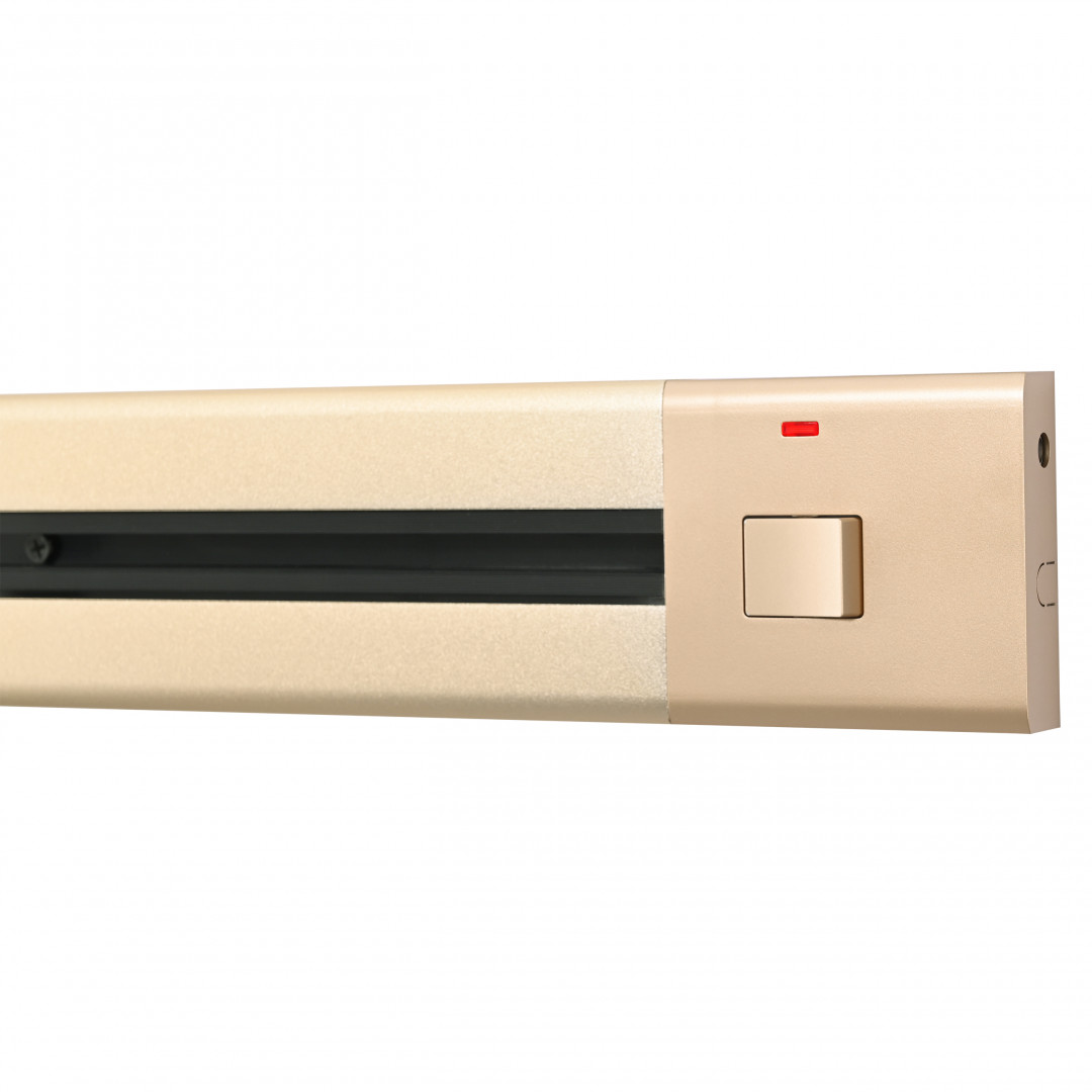 Накладной шинопровод с выключателем Arte Milano Am-track-sockets 385201TOB/100 Gold