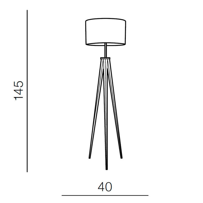 Торшер Azzardo Sintra AZ2411