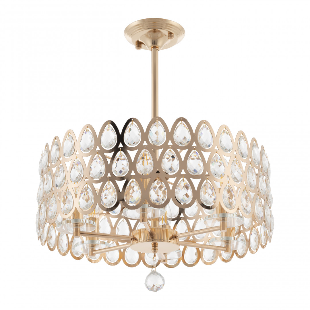 Люстра на штанге Arte Milano Sorrento 371019/6/300/490 GD