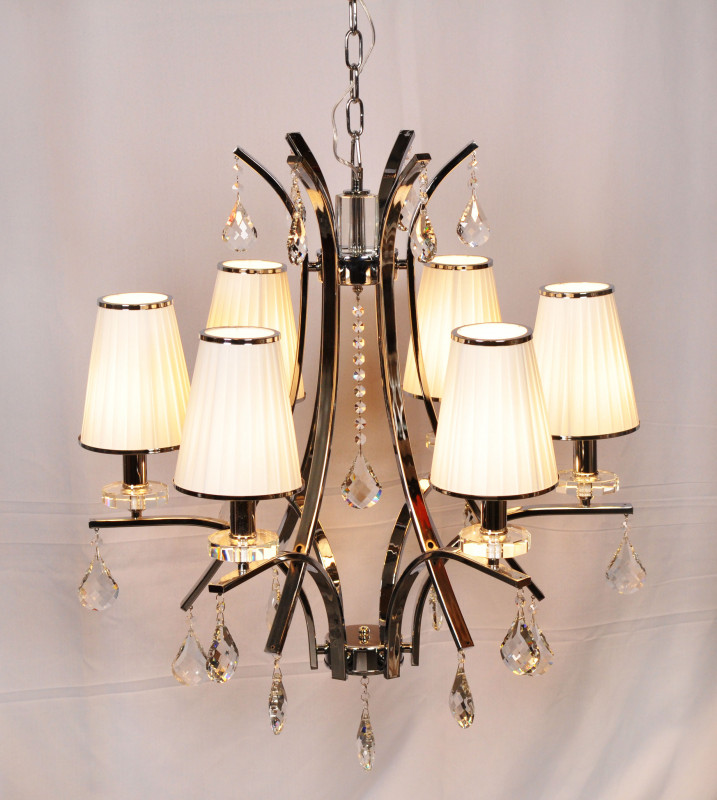 Подвесная люстра Lumina Deco Glamour LDP 66247-6 WT