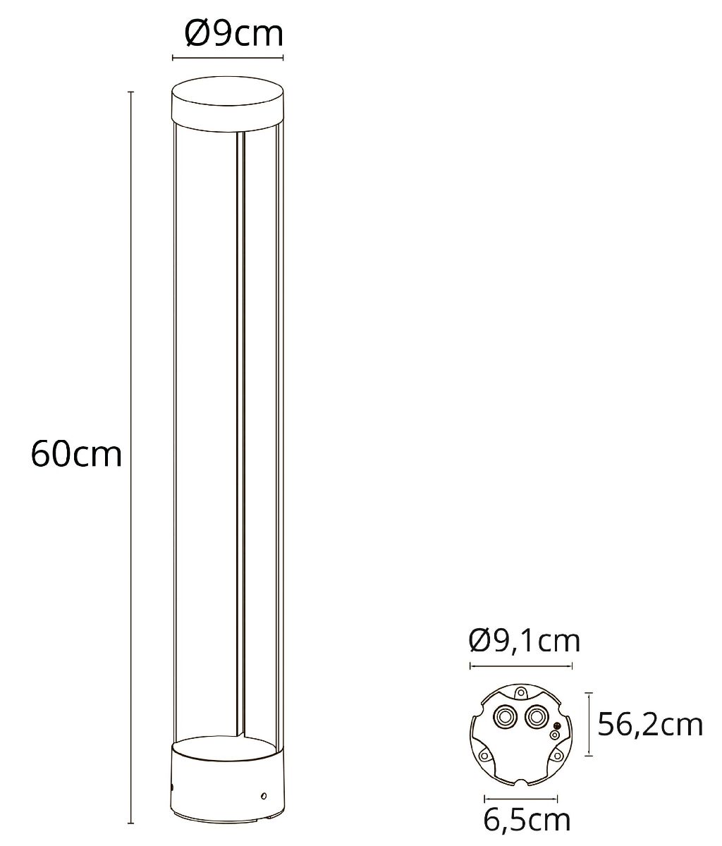 Ландшафтный светильник Arte Lamp New York A1660PA-1BK