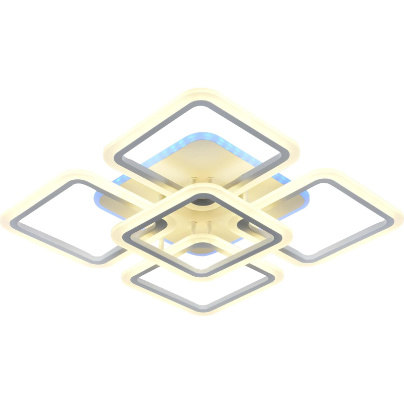 Потолочная светодиодная люстра Evoluce Qutro SLE200452-05RGB