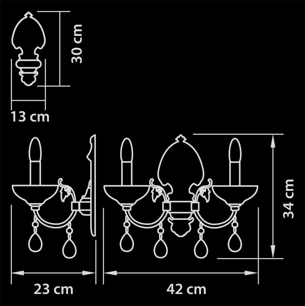 Бра Osgona Boemia 717622