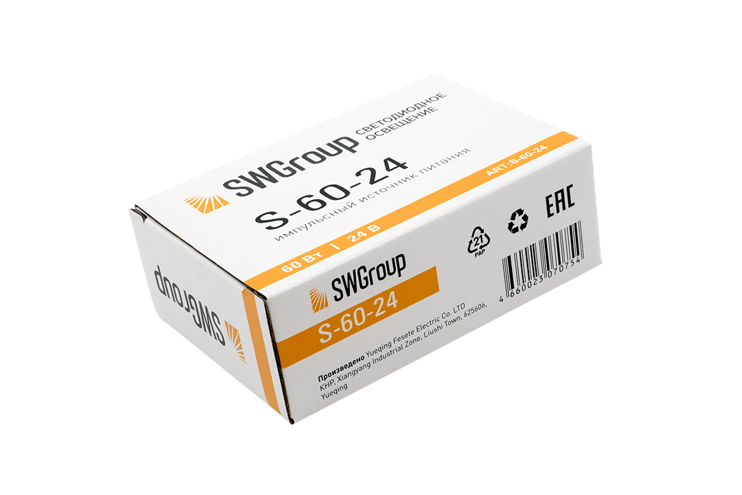 Блок питания SWG S-60-24 000143