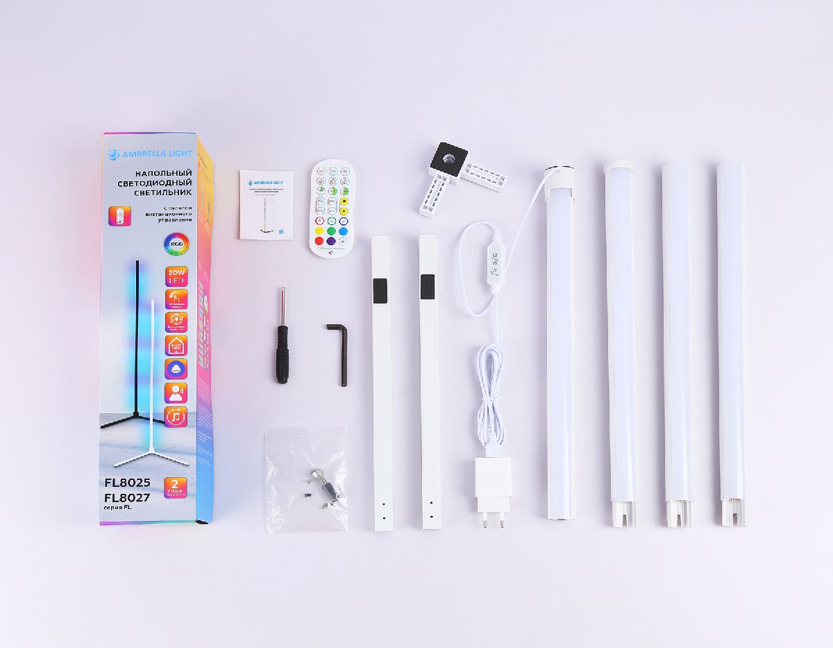 Торшер Ambrella Light Comfort LineTech FL8025