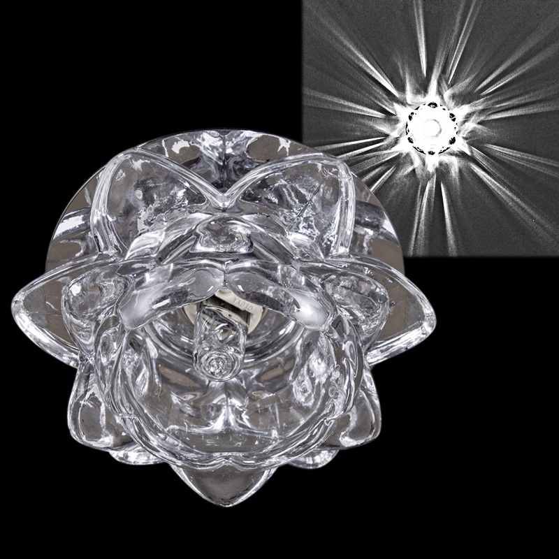 Встраиваемый светильник Reluce 07663-9.0-001H G9 CR CL