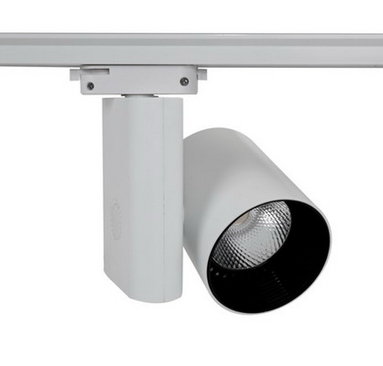 Трековый двухфазный светильник Elvan ST-031-30W-NH-WH