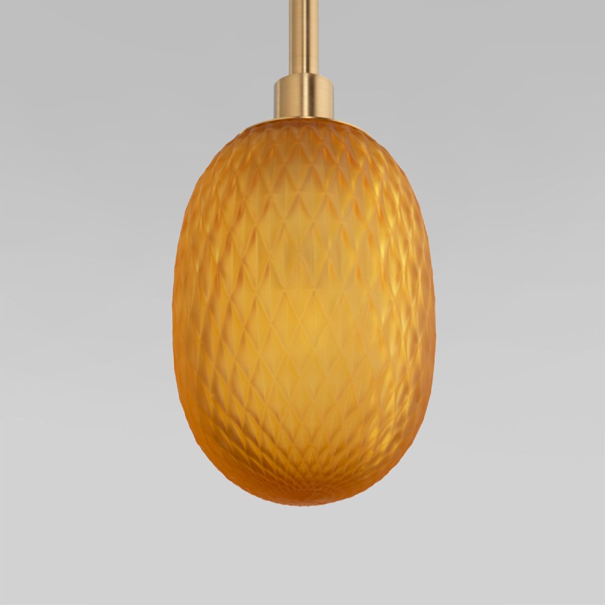 Подвесной светильник Eurosvet Pineapple 50266/1 янтарный a066525