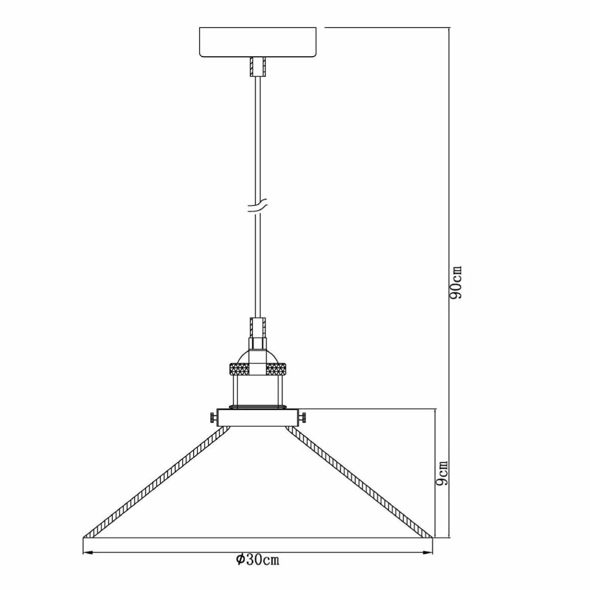 Подвесной светильник Lucide Doris 15368/30/60