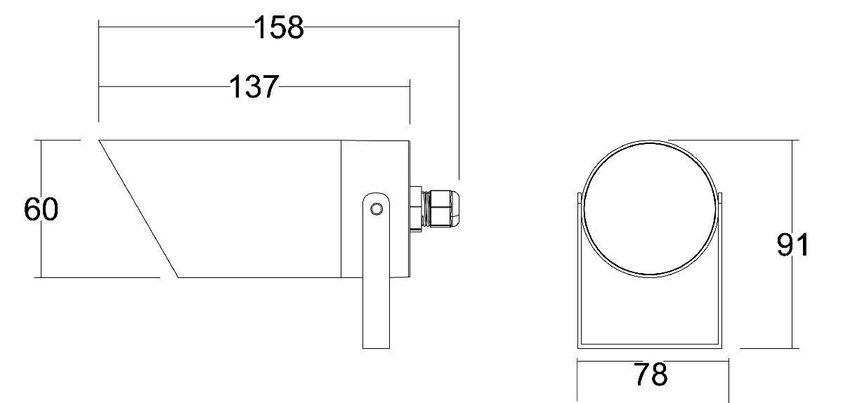 Ландшафтный светильник Donolux Alpha DL20571R1DG