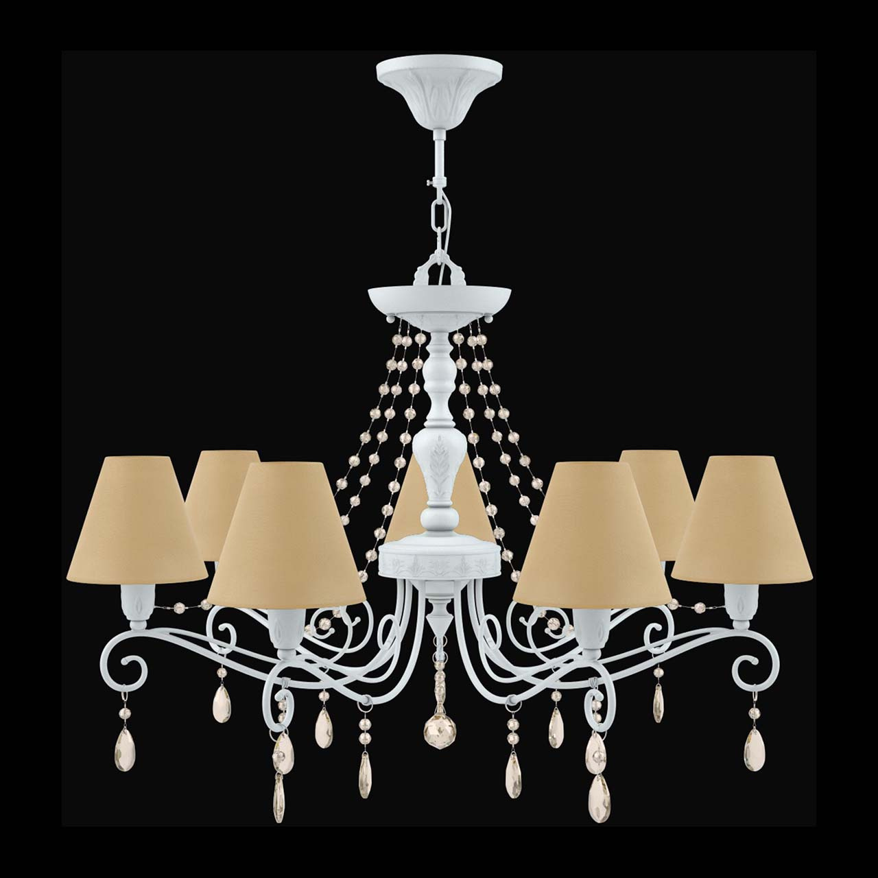 Подвесная люстра Lamp4you Provence E4-07-WM-LMP-O-23-CRL-E4-07-CH-UP