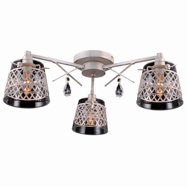 Потолочная люстра Natali Kovaltseva Lyon 75084-3C IVORY GOLD