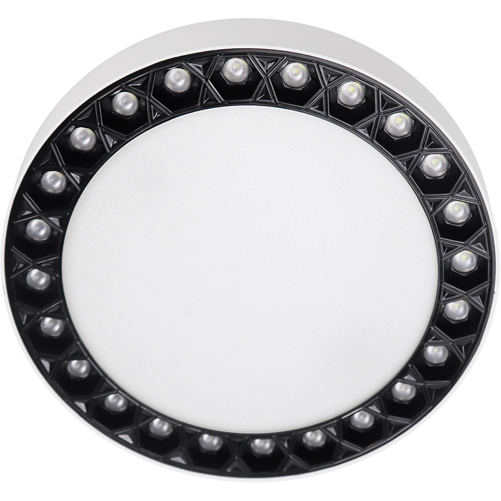 Точечный светильник iLedex Mercury 5552-36W-D217-3/4K-WH+BK УЦ