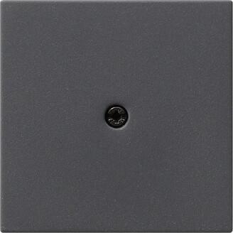 Лицевая панель Gira System 55 ввода кабеля антрацит 027428
