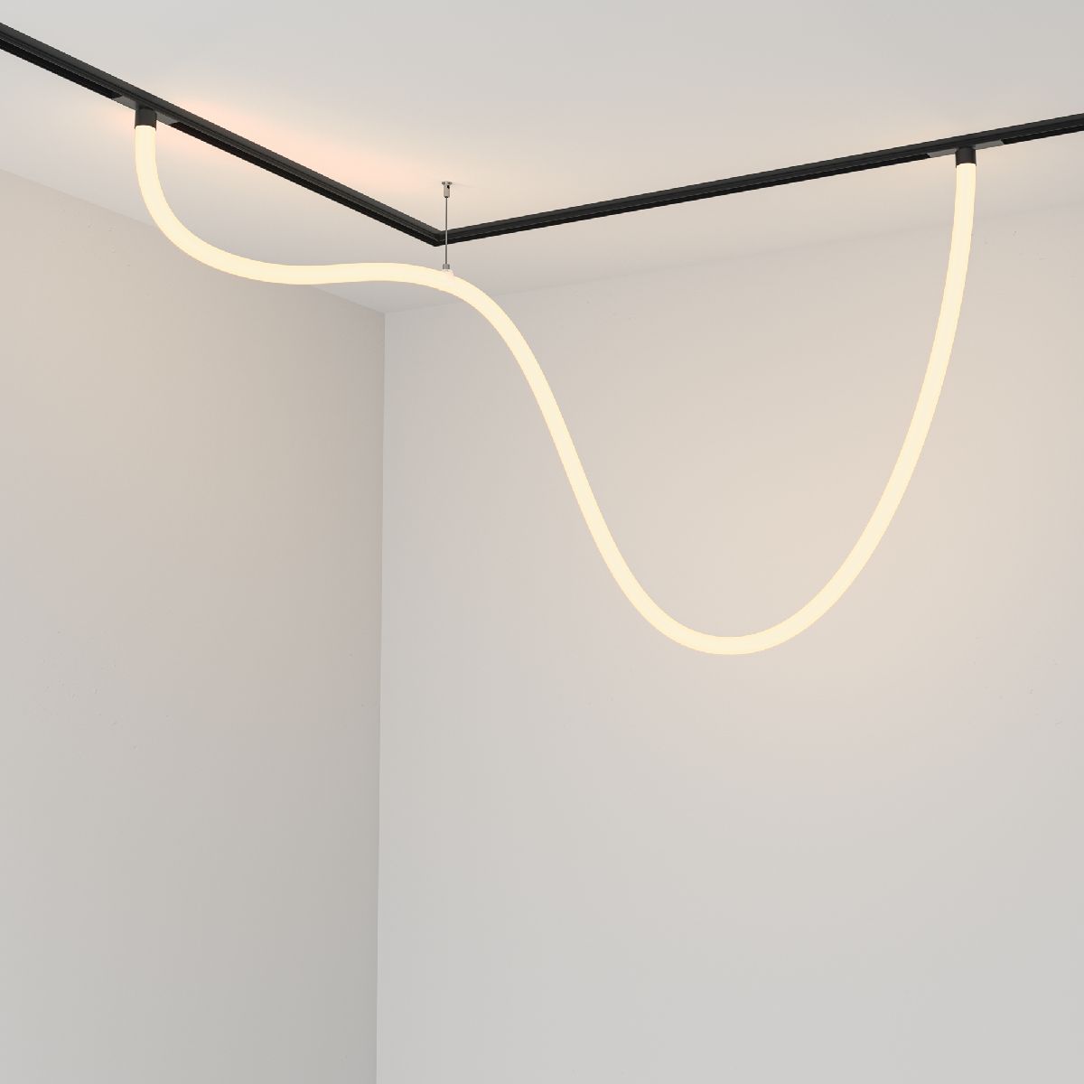 Трековый магнитный светильник Maytoni Tau TR101-2-50W3K-B