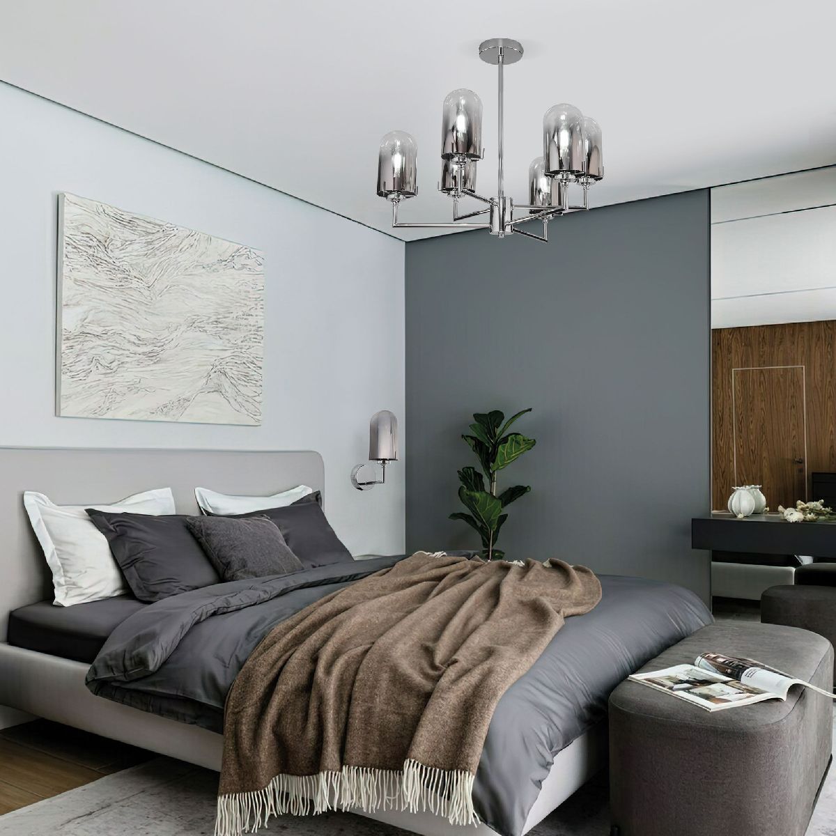 Бра Eurosvet Pluto 60156/1 хром a065041