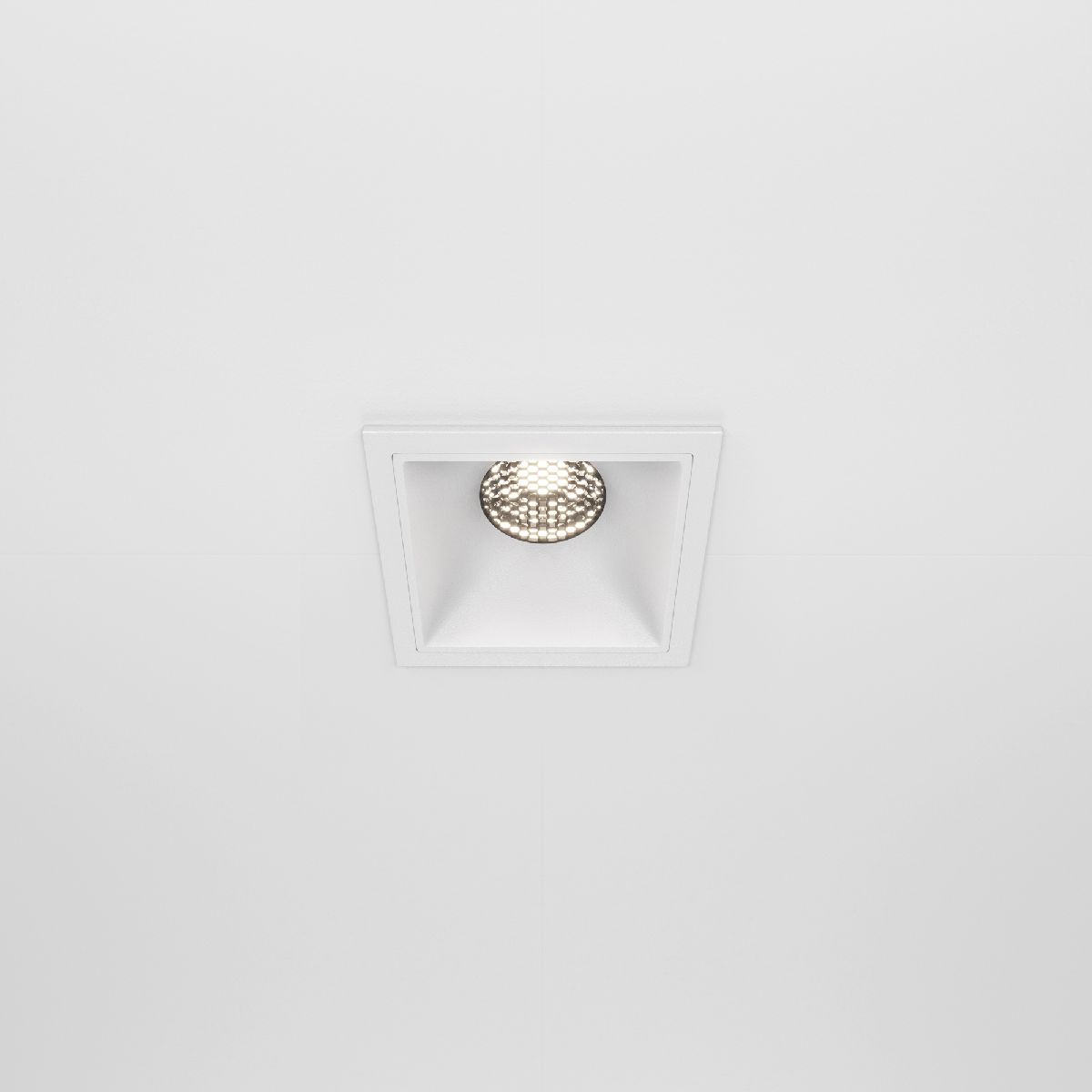 Встраиваемый светильник Maytoni Technical Alfa LED DL043-01-10W4K-SQ-W