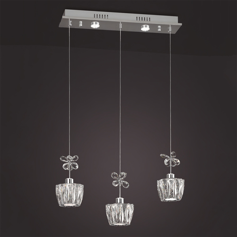 Подвесной светодиодный светильник Mantra Strass 5885