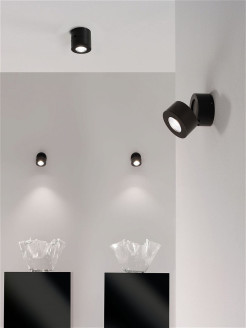 Накладной спот Elvan GW-6615L-10W-WW-Bk