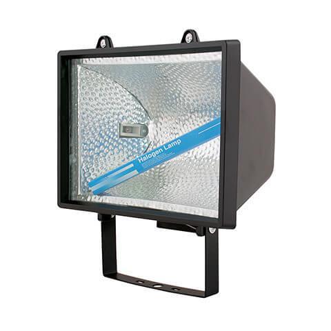 Прожектор галогенный Horoz 1000W черный 065-001-1000 (HL102)