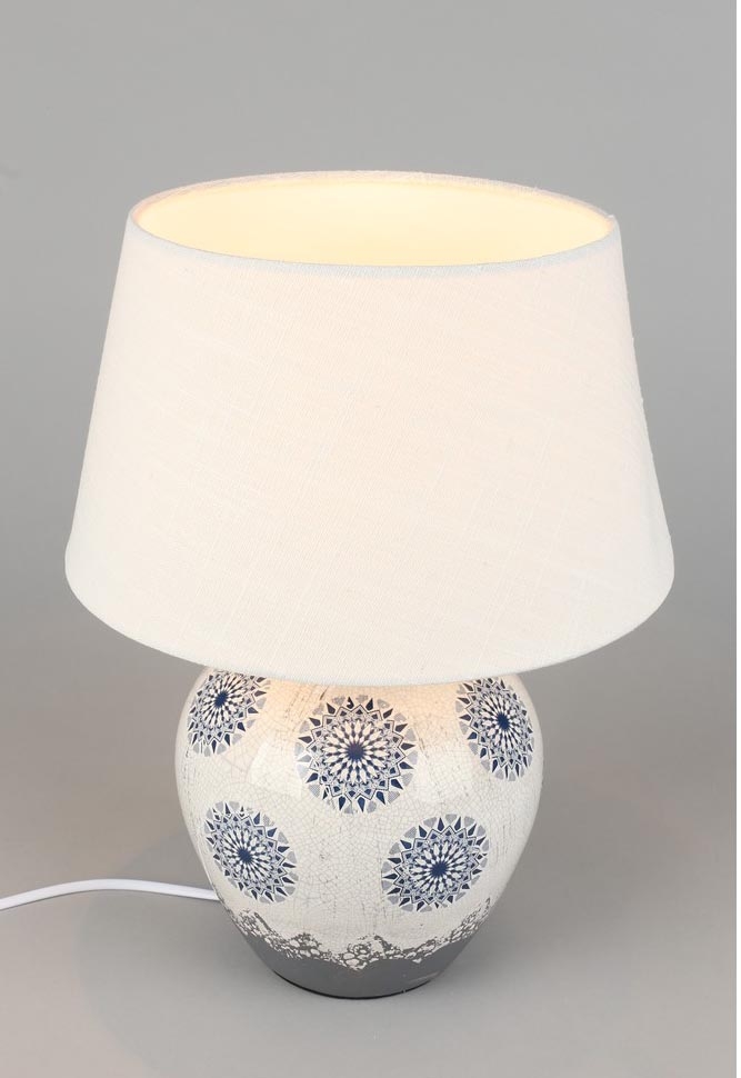 Настольная лампа прованс Omnilux Salutio OML-16804-01